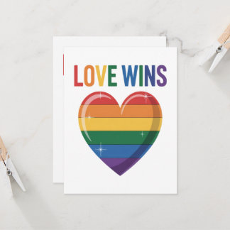 Liebe siegt LGBT Gay Pride Gleichheit Einladung