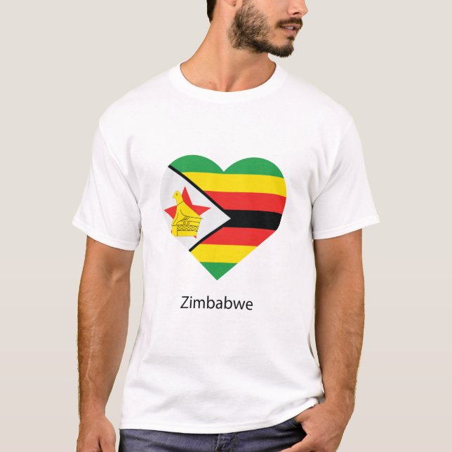 Liebe Simbabwe T-Shirt (Vorderseite)