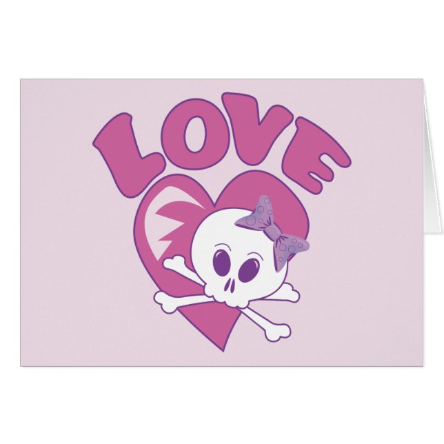 Liebe Skull (Vorderseite (Horizontal))