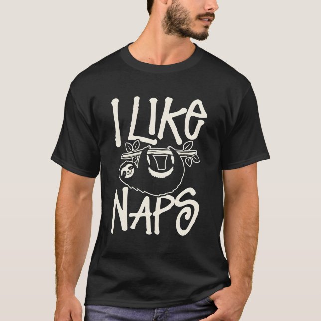 Liebe Slots T Shirt für Frauen Ich mag Nickerchen (Vorderseite)