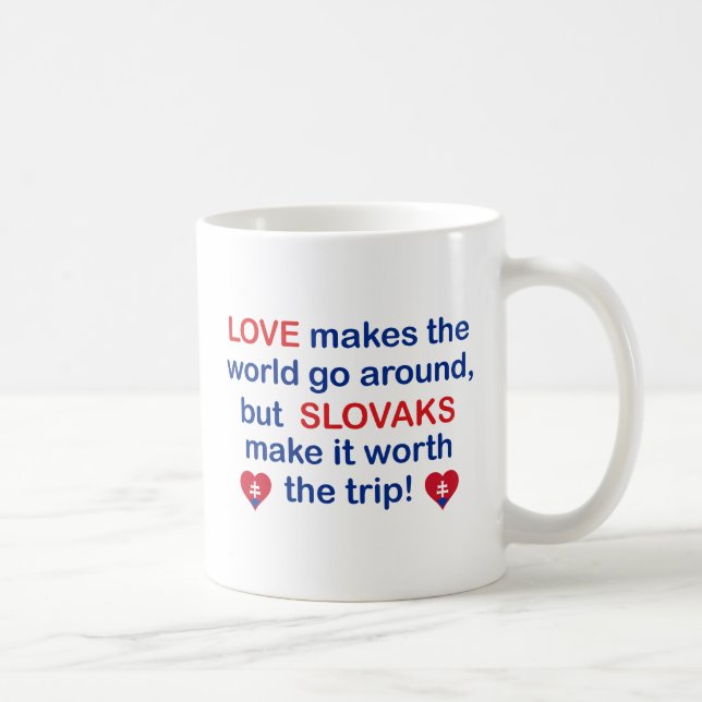Liebe Slovaks Kaffeetasse (Rechts)