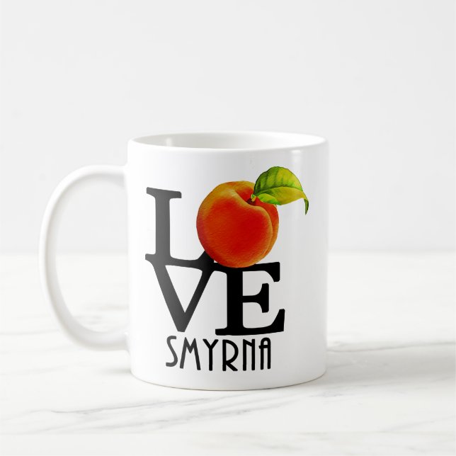 LIEBE Smyrna Georgia 11oz Kaffeetasse (Links)