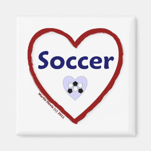 Liebe Soccer Magnet
