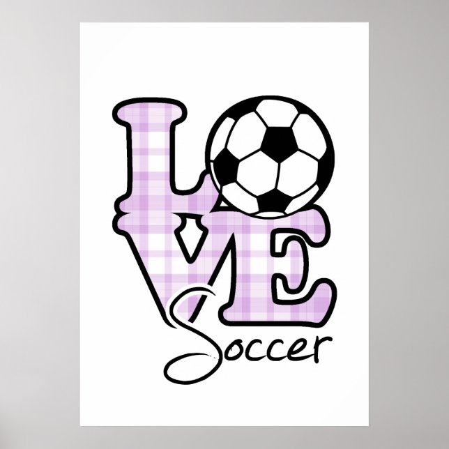 Liebe Soccer Poster (Vorne)