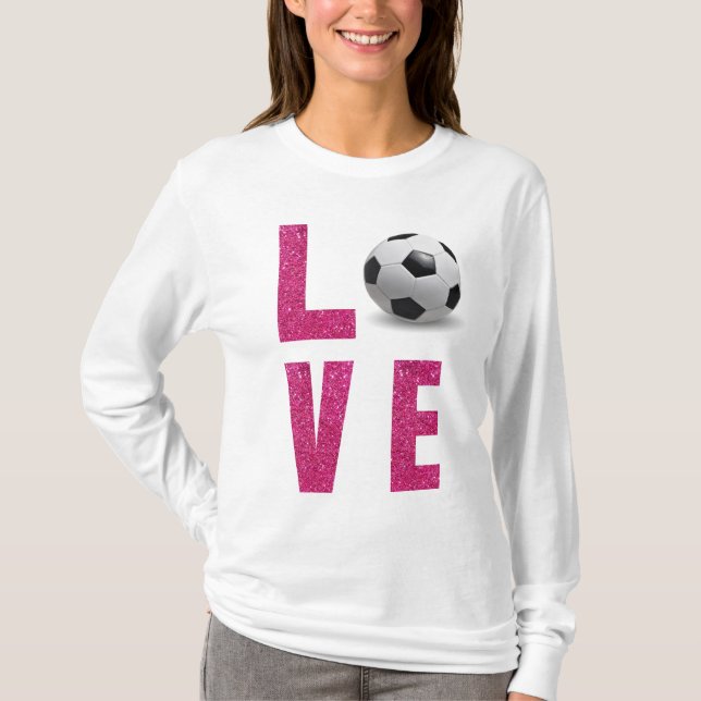 Liebe Soccer T-Shirt (Vorderseite)