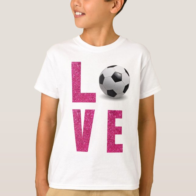 Liebe Soccer T-Shirt (Vorderseite)