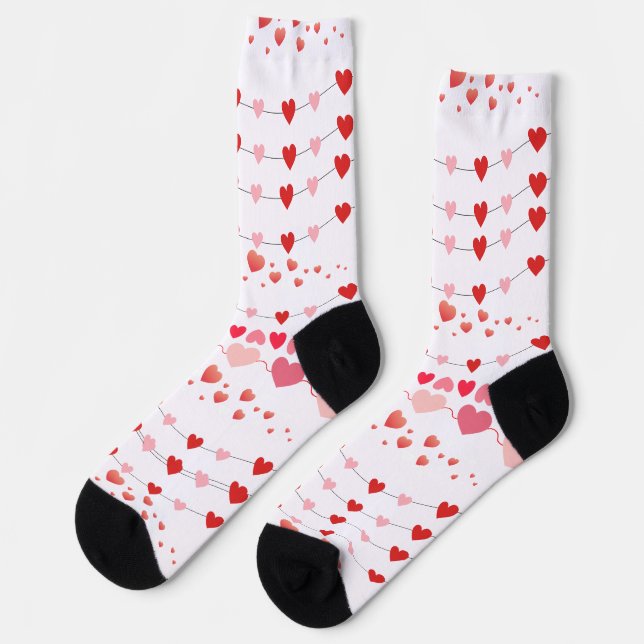 Liebe Socken (Linkes Detail)