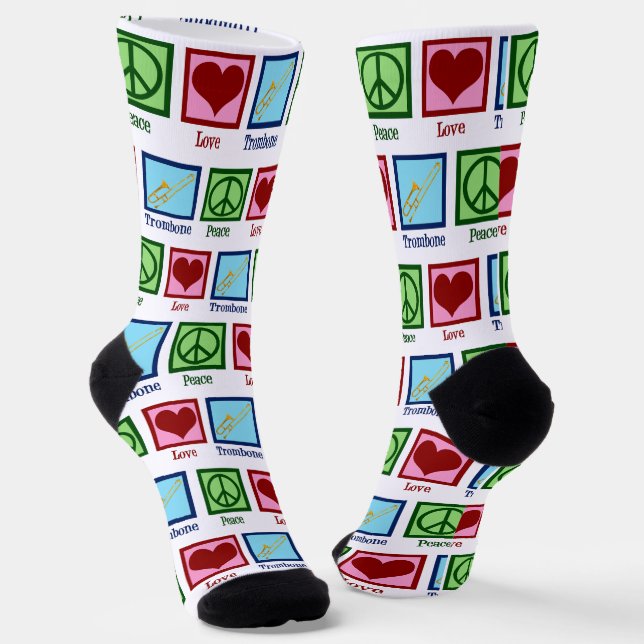 Liebe Socken (Gewinkelt)