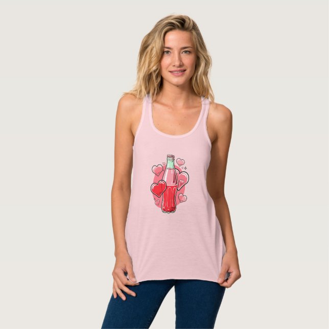 Liebe Soda Tank Top (Vorderseite Vollansicht)
