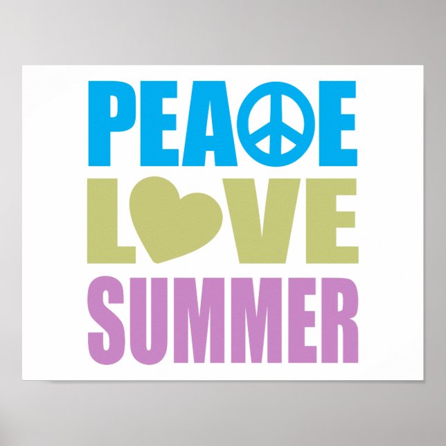 Liebe Sommer Poster (Vorne)