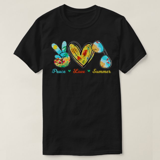Liebe Sommersonne Cruise Beach  T-Shirt (Design vorne)