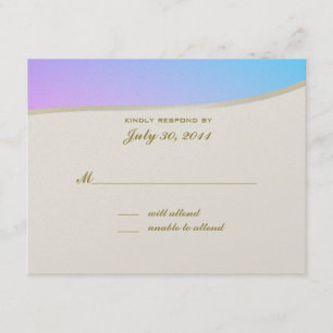 Liebe Songs Bat Mitzvah/ Antwortkarte RSVP Karte