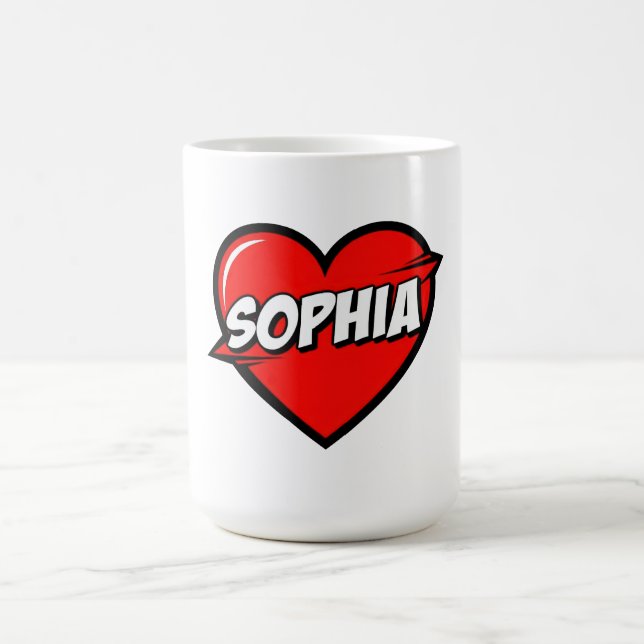 Liebe Sophia Kaffeetasse (Mittel)