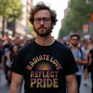 Liebe spiegelt den privilegierten LGBTQ+-T - Shirt