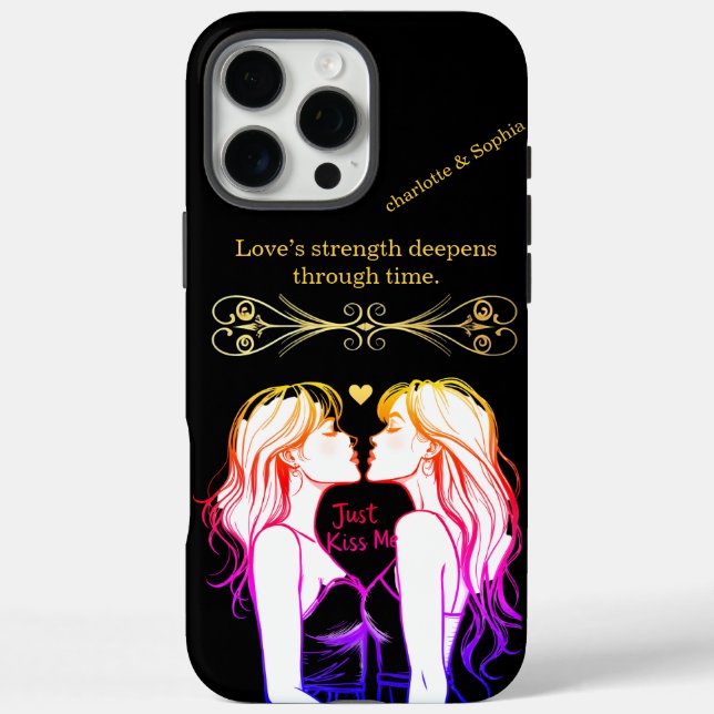 Liebe: Spielerlebnis für Frauen iPhone 16 Pro Max Hülle (Rückseite)
