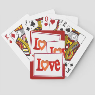 Liebe Spielkarten