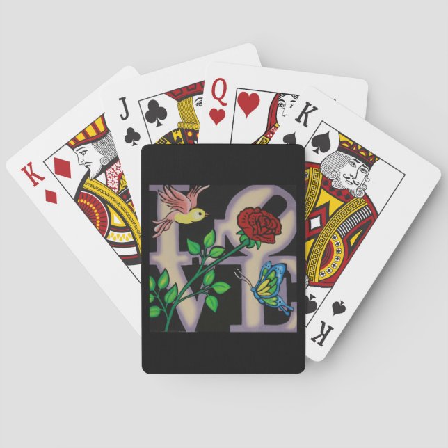 LIEBE SPIELKARTEN (Rückseite)