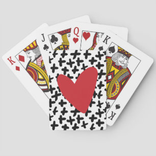 Liebe spielt Karten! XOXO Spielkarten