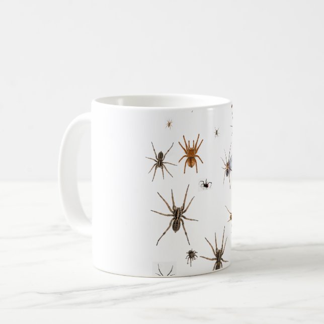 Liebe-Spinnen! Kaffeetasse (Vorderseite Links)