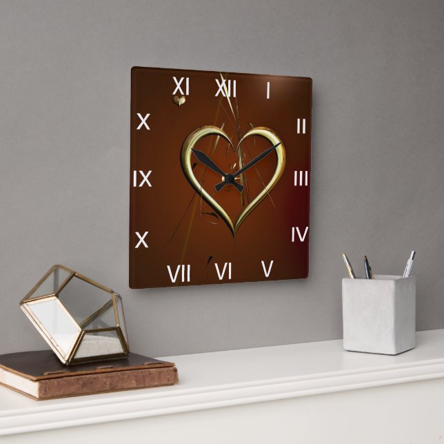 Liebe-Splitter der goldenen Uhr (Büro)