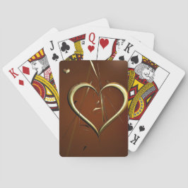 Liebe-Splitter von Goldspielkarten Spielkarten