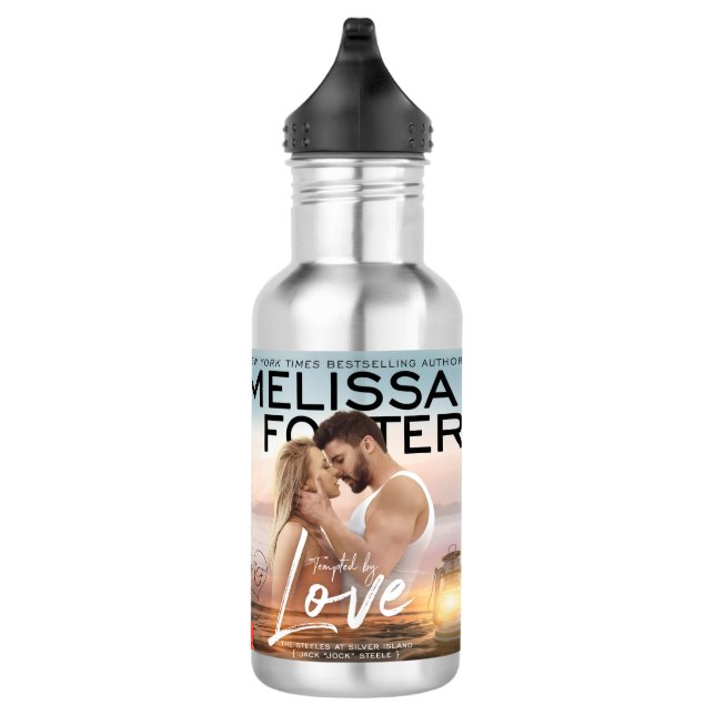 Liebe Sportflasche Edelstahlflasche (Rechts)