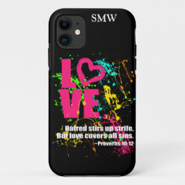 Liebe Sprichwörter Bibel Verse Neon Paint Spritzer title_seo2