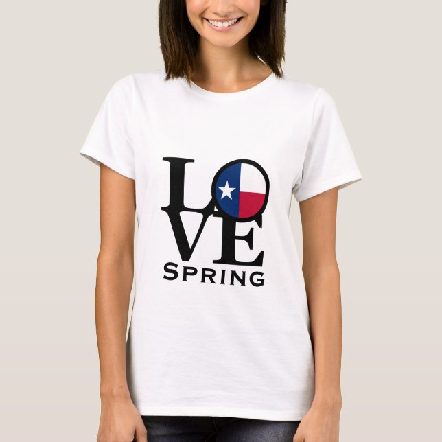 LIEBE Spring Texas T-Shirt (Vorderseite)