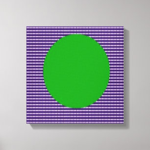 LIEBE Square Energy Pattern Leinwanddruck