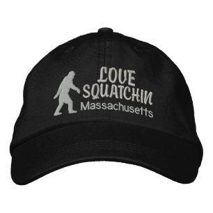 Liebe Squatchin Bestickte Baseballkappe