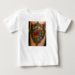 Liebe Squeeze: Art T-Shirt im Tattoo-Stil