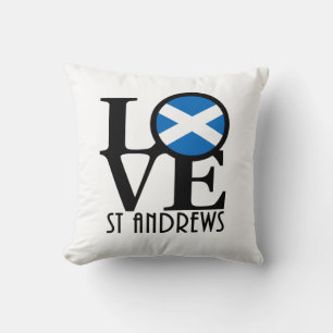 LIEBE St Andrews Scotland Kissen