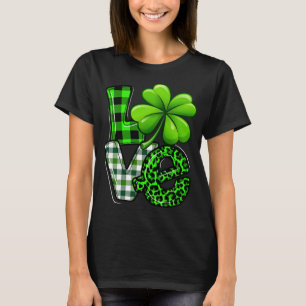 Liebe St Patricks Day Matching Family Kleeblatt Gr T-Shirt