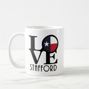 LIEBE Stafford Texas 11oz Kaffeetasse
