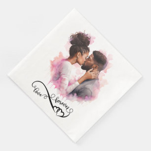 Liebe - Standard Cocktail Napkins Serviette