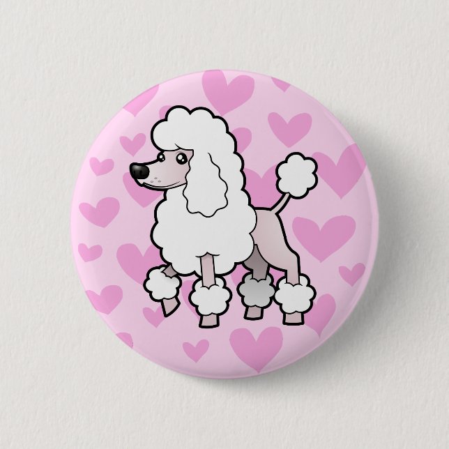 Liebe "Standard/Miniatur/Spielzeug"(Schauschnitt) Button (Vorderseite)