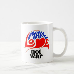 Liebe statt Krieg Kaffeetasse