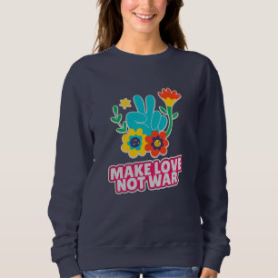 Liebe statt Krieg Sweatshirt