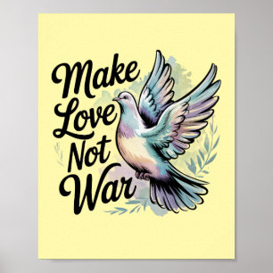 Liebe statt Kriegstrieb Poster