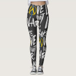 Liebe statt Kriegsunterstützung für die Ukraine Leggings<br><div class="desc">Machen Sie Liebe nicht Krieg zeigen Ihre Unterstützung und Liebe für die Ukraine. Das Peace Logo in den Farben der ukrainischen Flagge ist perfekt für Menschen, die mit der Ukraine stehen. Dieses Design passt auch rechtzeitig zum Earth Day, der am 22. April gefeiert wird.</div>