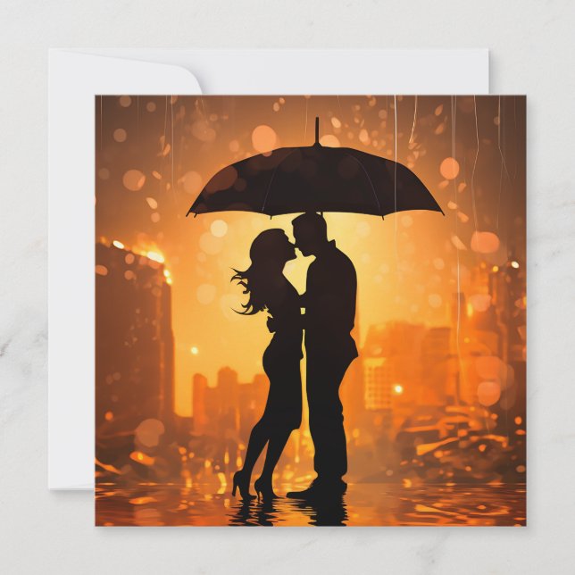 Liebe steht im Regen (Vorderseite)