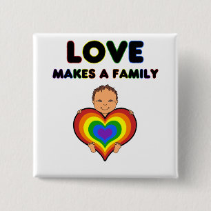 Liebe stellt ein button