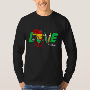 Liebe Stethoscope oder Life Black History Montag d T-Shirt