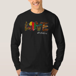 Liebe Stethoskop Kinderkrankenheilkunde T-Shirt