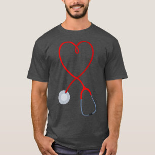 Liebe Stethoskop T-Shirt