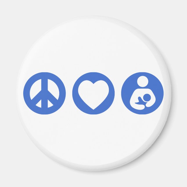 Liebe Stillzeit Magnet (Vorne)