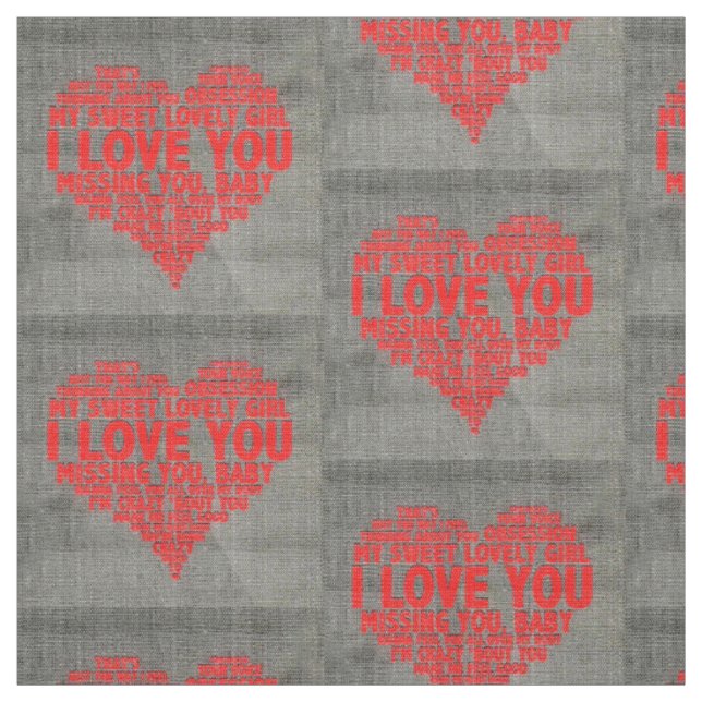 Liebe Stoff (Muster)