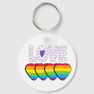 Liebe Stolz. LGBT+Stolz. Stolze Liebe Schlüsselanh Schlüsselanhänger