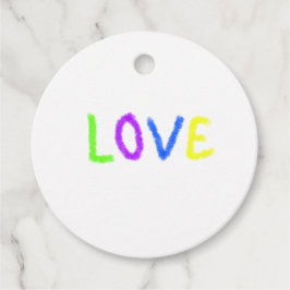 Liebe stolz Regenbogenfarbe LGBTQ Juni modern Geschenkanhänger