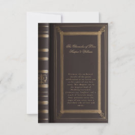 Liebe-Storch-Buch über die Einzelheiten der Hochze RSVP Karte